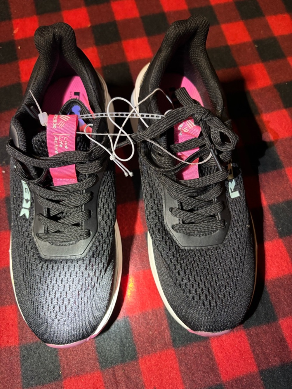 NWT RBX Women’s Black/Pink Running Sneakers